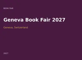 Geneva Book Fair 2027