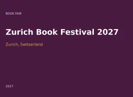 Zurich Book Festival 2027