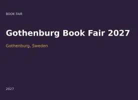 Gothenburg Book Fair 2027