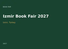 Izmir Book Fair 2027
