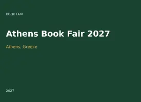 Athens Book Fair 2027
