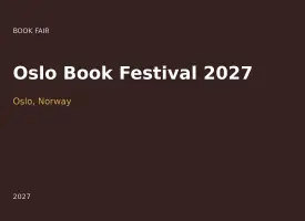Oslo Book Festival 2027