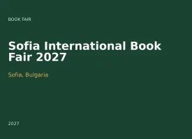 Sofia International Book Fair 2027