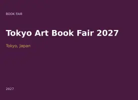 Tokyo Art Book Fair 2027