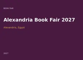 Alexandria Book Fair 2027
