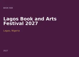 Lagos Book and Arts Festival 2027