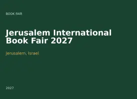 Jerusalem International Book Fair 2027