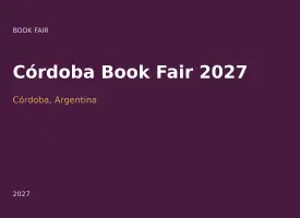 Córdoba Book Fair 2027