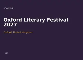 Oxford Literary Festival 2027
