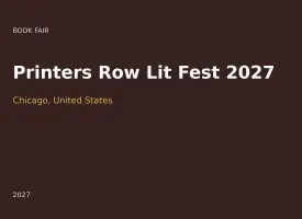 Printers Row Lit Fest 2027